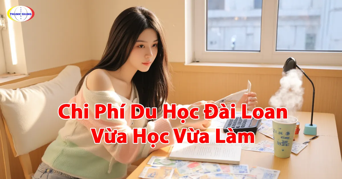 Chi Phí Du Học Đài Loan Vừa Học Vừa Làm