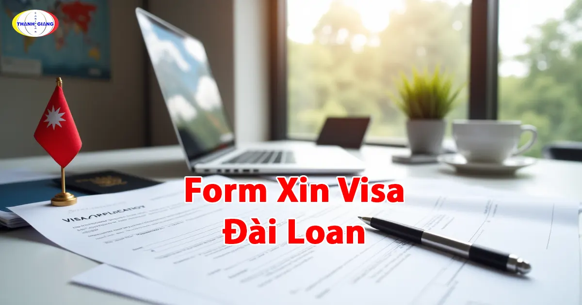 Form Xin Visa Đài Loan