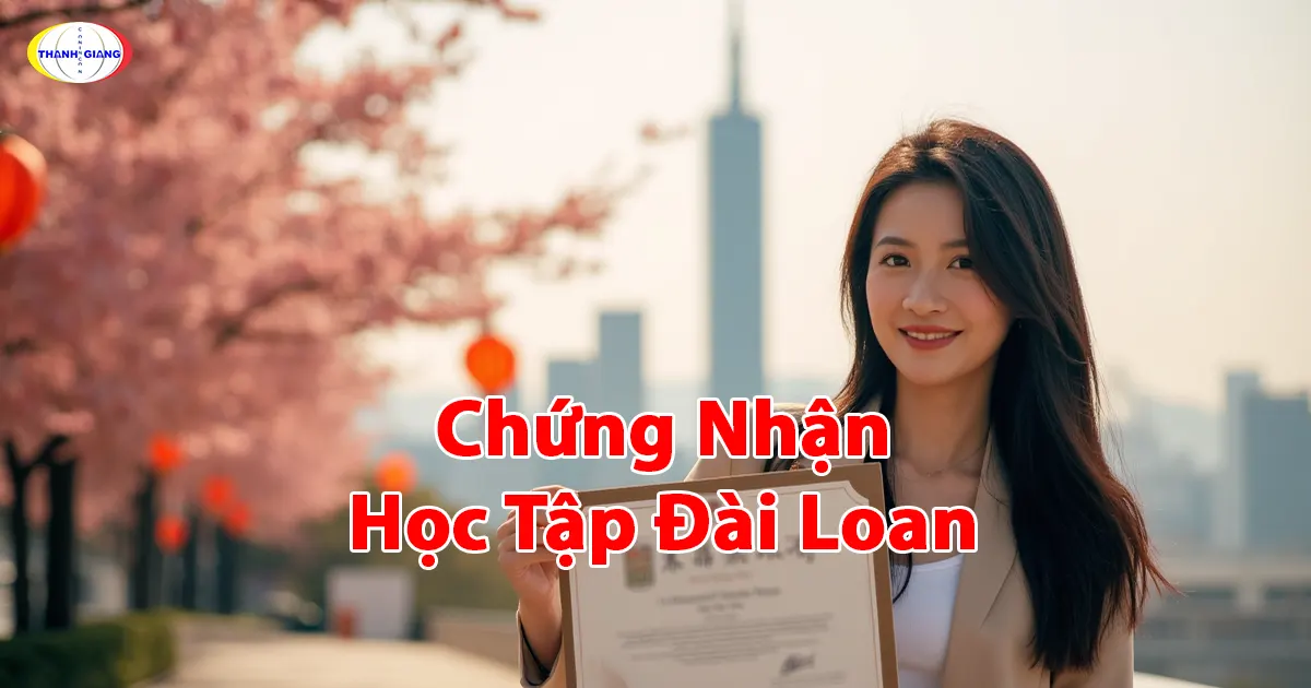 Chứng Nhận Học Tập Đài Loan