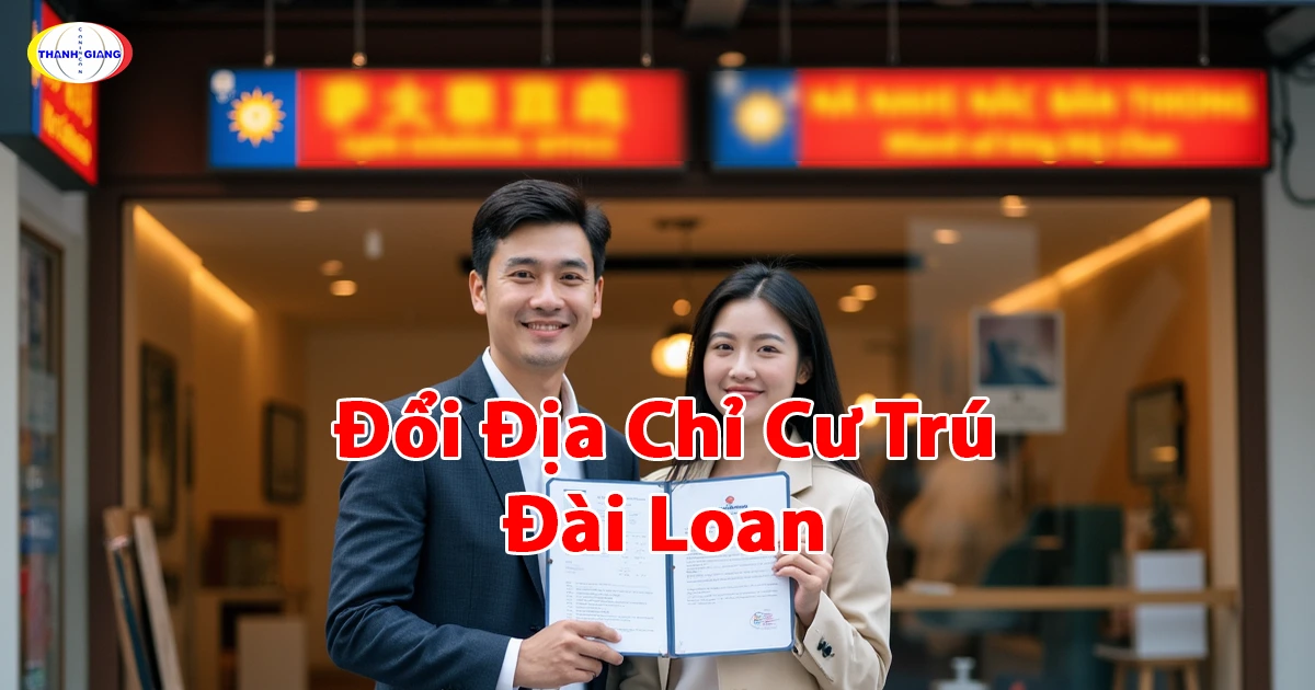 Đổi Địa Chỉ Cư Trú Đài Loan