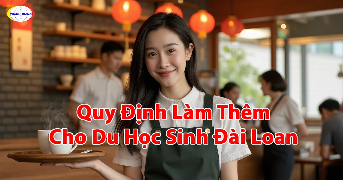 Quy Định Làm Thêm Cho Du Học Sinh Đài Loan